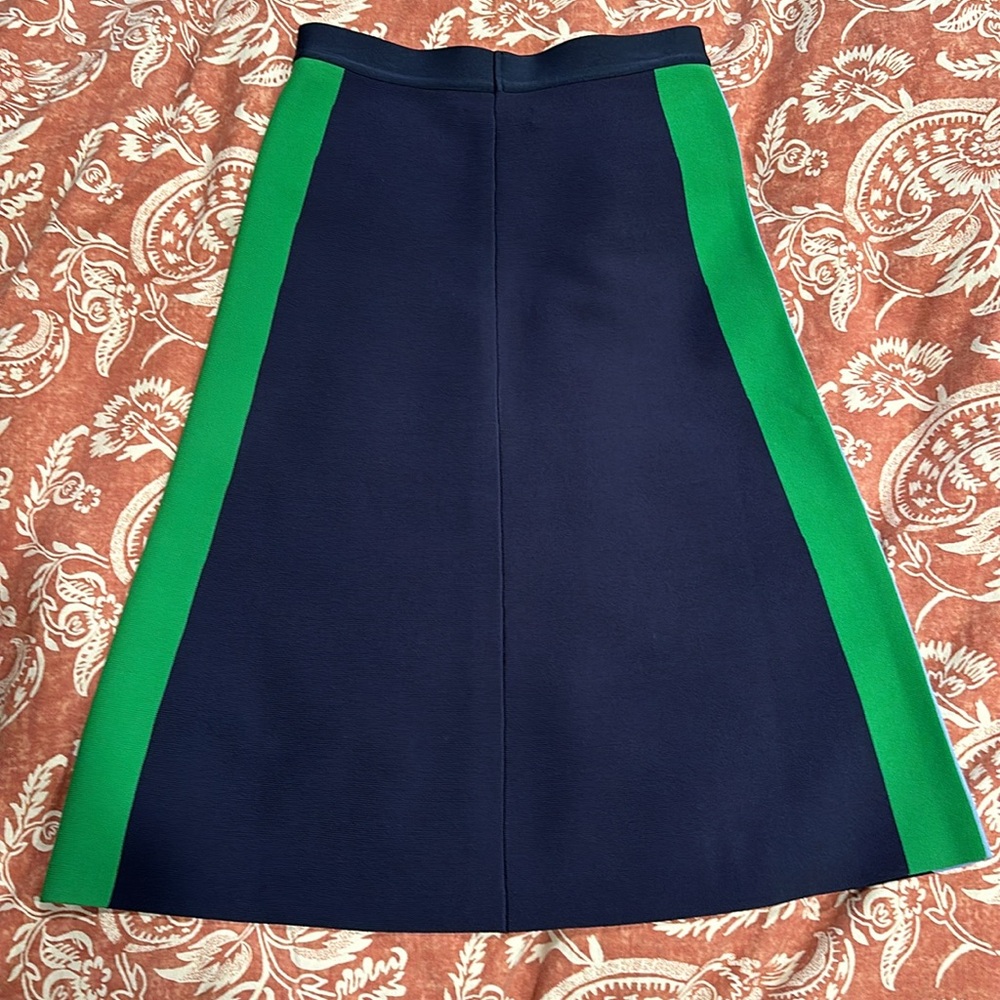 Tory Burch Sport A-Line Tech Knit Midi Skirt - Picture 2 of 5